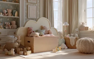 Coffre à jouets pour bébé : le rangement malin qui fait aussi rêver