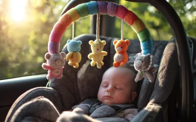Jouets pour bébé en voiture : 15 idées pratiques pour garder bébé calme et éveillé