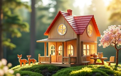 maison jouet bois : offrez un univers magique et naturel à vos enfants