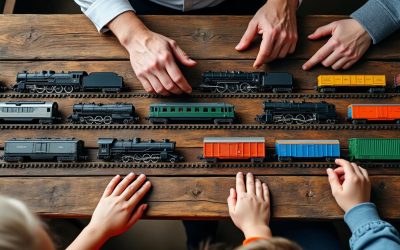 trains jouet : comment choisir le modèle idéal pour petits et grands