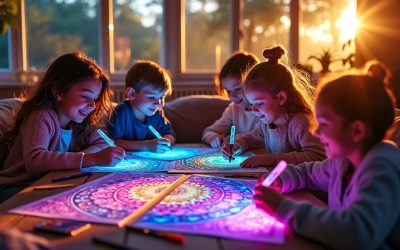 Les bienfaits du coloriage magique pour enfants et adultes
