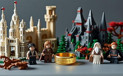 Les meilleurs sets lego inspirés du seigneur des anneaux pour les fans et collectionneurs