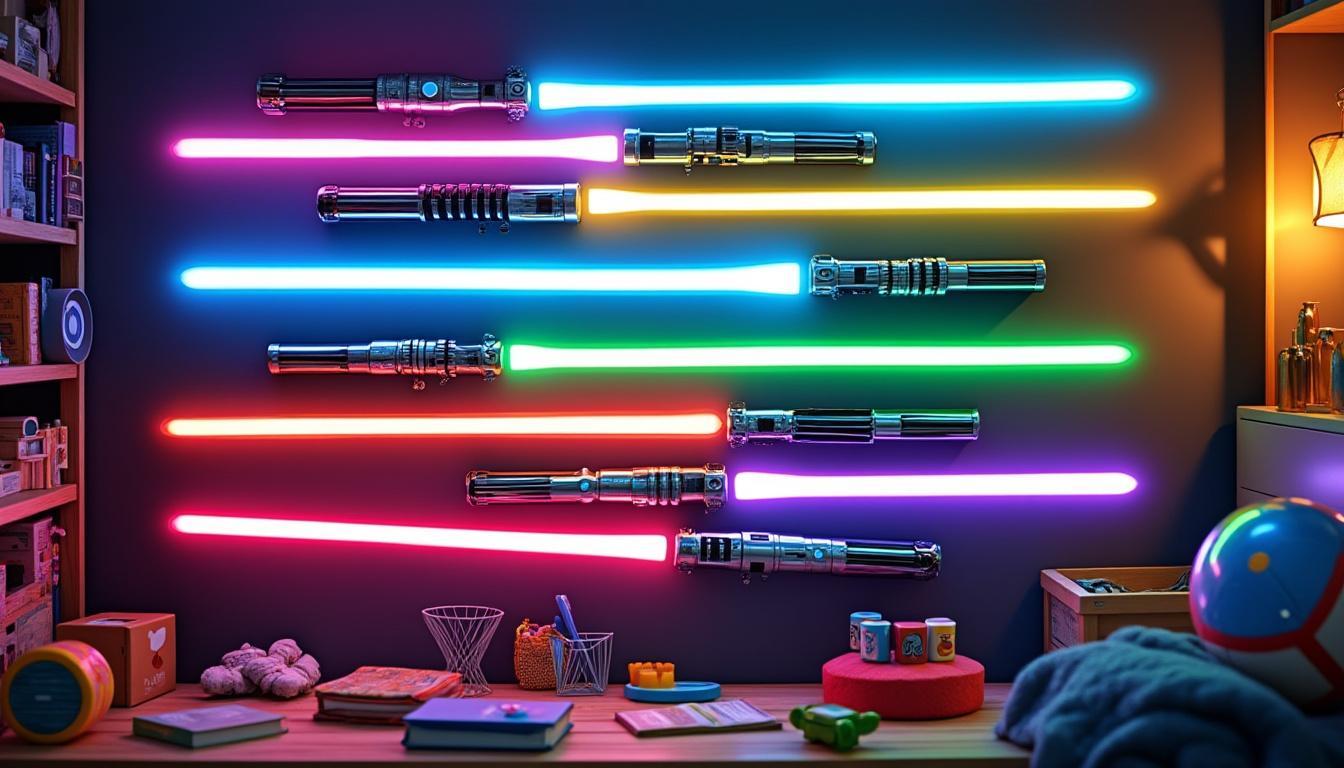 découvrez tout sur les jouets sabre laser, leur histoire, leur popularité auprès des fans de toutes générations, et comment ils continuent de fasciner petits et grands.