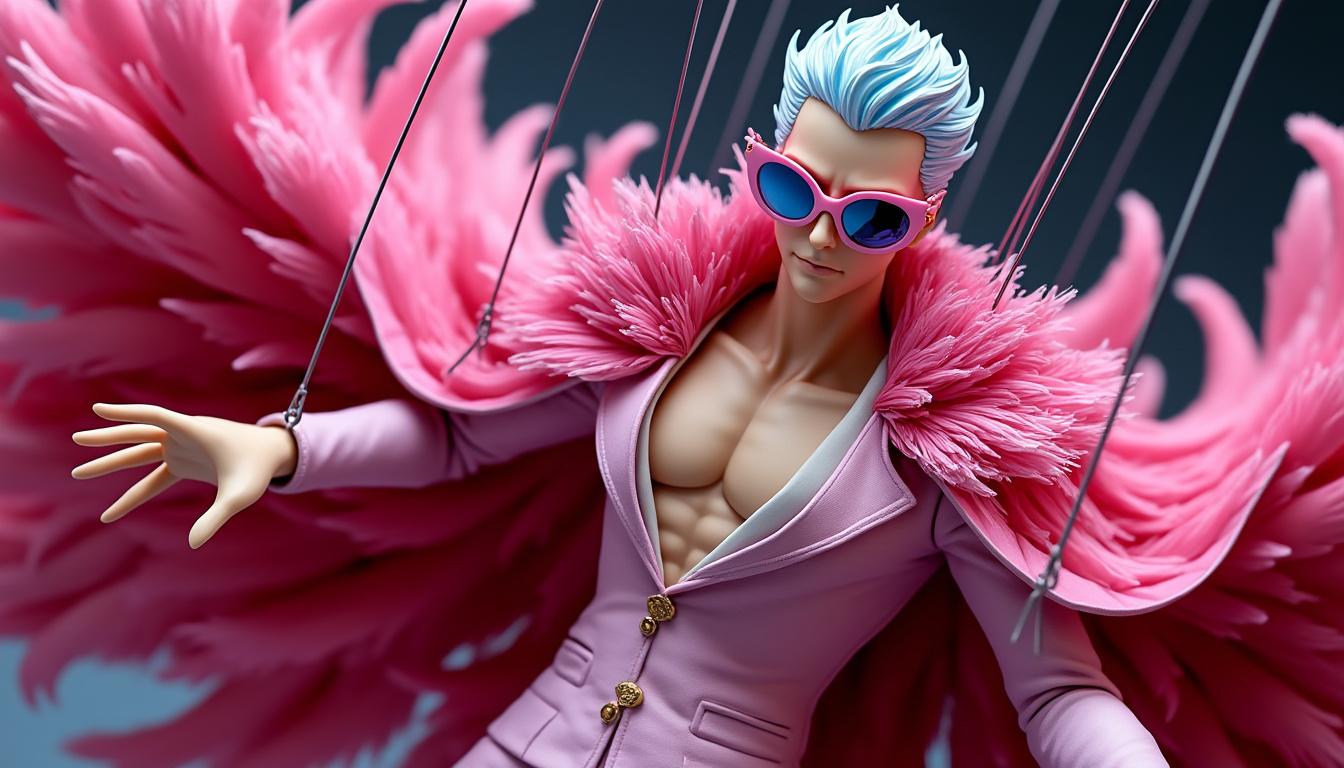 découvrez tout sur la figurine doflamingo : des détails précis à la collection complète pour les passionnés.