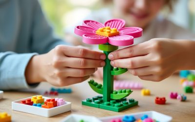 Comment assembler une lego fleur rose : guide complet pour débutants ?