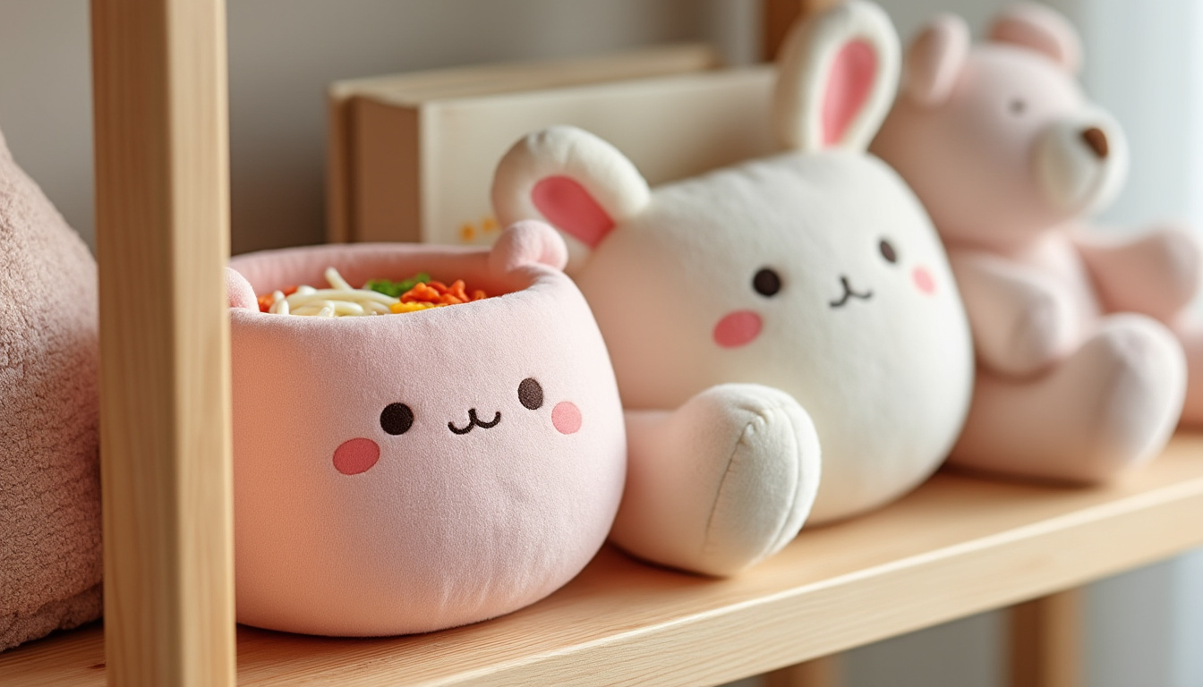 découvrez jellycat ramen, une peluche originale et douce qui ravira petits et grands. parfaite pour cùliner et décorer, elle apportera une touche unique à votre collection.