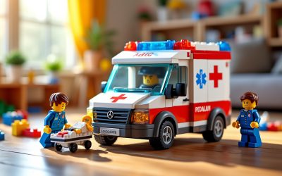 L’ambulance lego city : un incontournable pour les petits secouristes